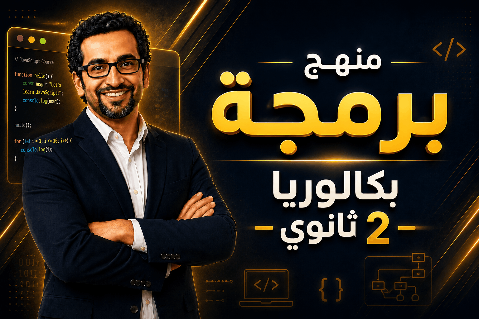 منهج برمجة - ٢ ثانوي بكالوريا - الترم الاول